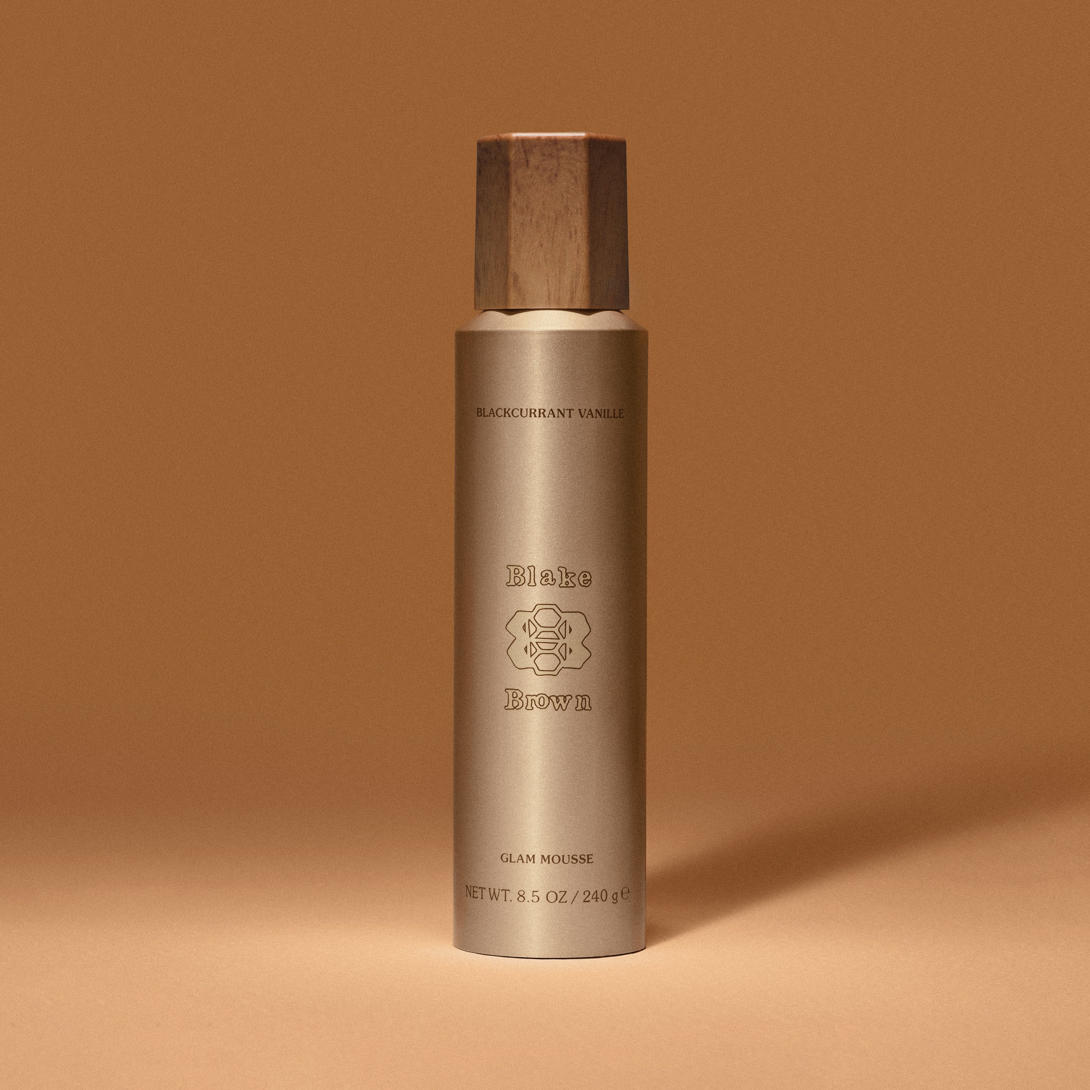 Blake Brown Glam Mousse by Blake Lively, a style-defining hair formula that builds volume and tames frizz without weighing hair down.